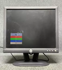 Dell LCD Monitor E173FPB, 17-inch 1280 x 1024 Flat Panel, Color Display in Black - Picture 1 of 14