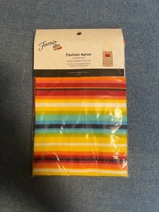 Fiesta Fashion Apron Utility Colorful Stripe New In Package Fiestaware - Picture 1 of 4