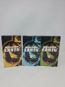 Invasion Earth 1998 VHS 3 Tape Box Set! BBC Classic Sci-Fi Alien Invasion TV - Picture 1 of 10