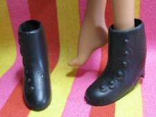 SHOES Fit 11.5-12" Integrity/Hamilton Toy Maker CANDI DOLL-BLACK VICTORIAN BOOTS