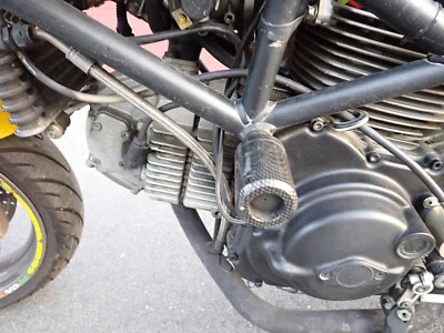 Cuadro deslizadores Ducati monster m750 m620 CF look m750 m900 Foto 1 de 2