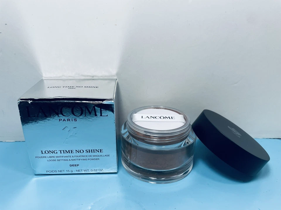 LANCOME - LONG TIME NO SHINE - LOOSE SETTING POWDER - DEEP -0.52 OZ -NEW & BOXED - Image 1 of 1