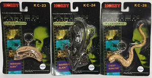 LLAVEROS ALIENS: NEWBORN ALIEN, CHESTBURSTER & WARRIOR ALIEN ALIEN - HOBBY 1996 - Imagen 1 de 4