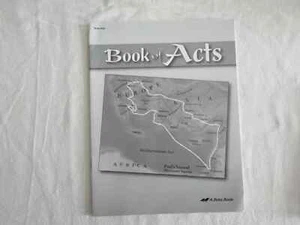 Abeka High School Buch der Apostelgeschichte Testschlüssel christliches Homeschooling - Bild 1 von 1