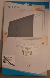 V7 Privacy Filter 16:9 for Monitors 24" Widescreen PS24.0W9A2 20.91 X11.73IN HWS - Picture 1 of 5