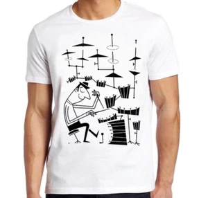 Nueva Camiseta Unisex Play That Beat Batería Clásica Jazz Rock Genial Regalo Camiseta - Imagen 1 de 4