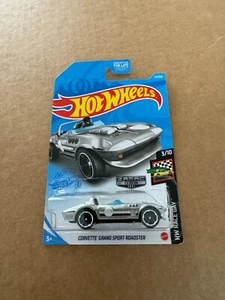 Hot Wheels ZAMAC 2021 Corvette Grand Sport Roadster HW Race Day E78 - Picture 1 of 1