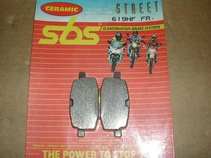 PASTIGLIE FRENO YAMAHA / PGO / ADLY / ITALJET --- SBS 619HF - Foto 1 di 1