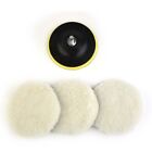 Make Your For Car Stand Out with 5pcs Wool Buffing Polishing Pads 5 Inch