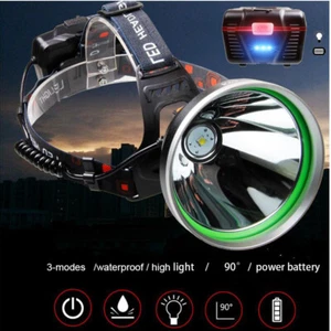 P50 LED Headlamp usb Rechargeable Head lamp Torch light fishing hunting Linterna - Picture 1 of 21