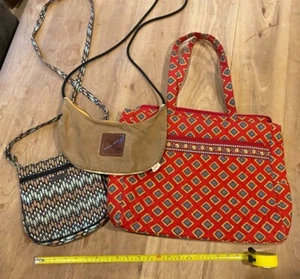 Lot of 3 Vera Bradley & Red Arrow bags Americana Red Sierra - Bild 1 von 10