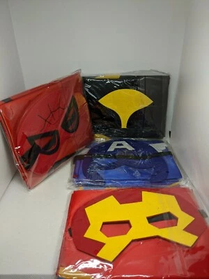 Capas y máscaras de Wolverine, Spiderman, Capitán América, Iron Man #298 Foto 1 de 4