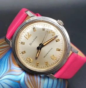 Vintage Bulova 1950's Retro Automatic Mens Watch - Just Serviced ! - Picture 1 of 2