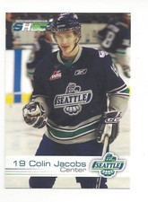 2010-11 Seattle Thunderbirds (WHL) Colin Jacobs