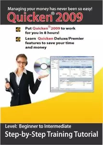 Learn Quicken 2009 Home and Premier Business Tutorial Training - Picture 1 of 1