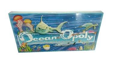  Oceanopoly, Sea Ocean Monopoly Board Game, Made In USA NIB - Image 1 of 4