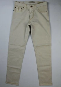 Jean homme Barba Napoli édition limitée kaki clair 31/46 neuf 325€ - Photo 1/6