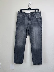 Levi’s 541 Athletic Taper Jeans Men’s 36x32 Black Gray Wash Stretch Denim - Picture 1 of 8