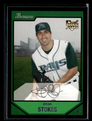 2007 Bowman Draft Picks & Prospects #BDP37 Brian Stokes - Image 1 of 2