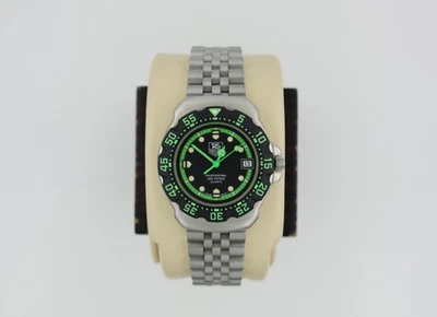 Tag Heuer 375.513 WA1215.BA0494 Midsize Formula 1 Watch Black Green Mens Womens - Image 1 of 4
