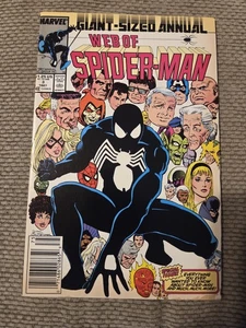 Web of Spider-Man Annual #3 Kiosk Variante (Marvel Comics 1987) - Bild 1 von 2
