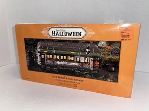 Department 56 Snow Village 10th Anniversary Haunted Rails Speisewagen #805677 - Bild 1 von 8