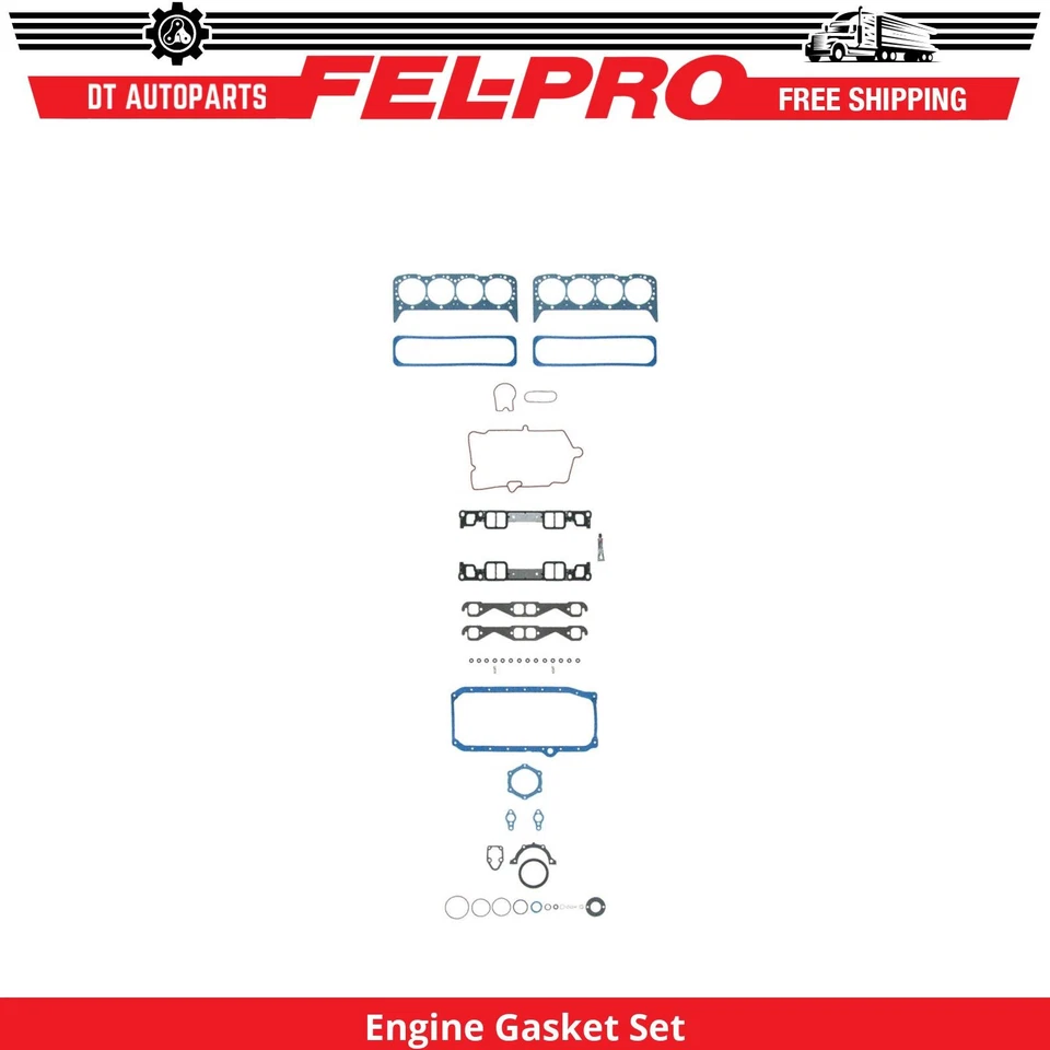 For 1996-1999 Chevrolet K2500 Suburban 5.7L V8 Engine Gasket Set Fel-Pro 1997 - Image 1 of 1
