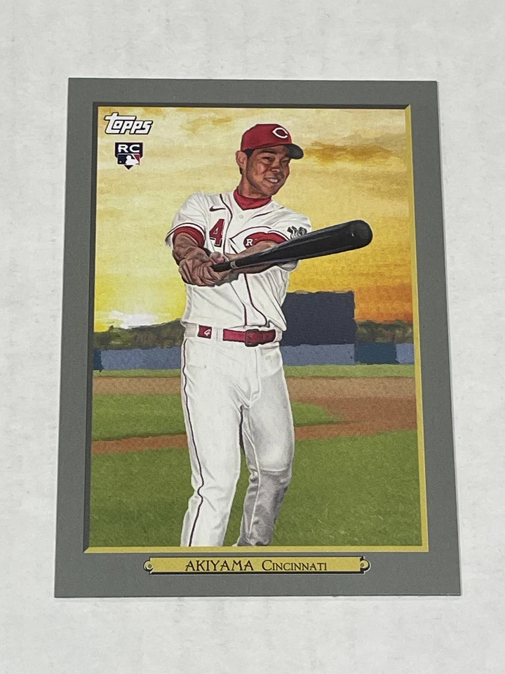 2020 Topps Update Baseball Turkey Red - Shogo Akiyama RC - Cincinnati Reds - Image 1 of 2
