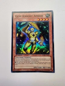 Gem-Knight Amber HA06-DE033 Hidden Arsenal 6: Omega Xyz - 1st Edition 1st Edition - Bild 1 von 2