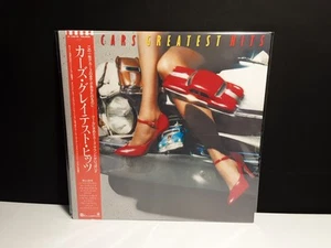 THE CARS "Greatest Hits" Lp Japan-Obi Vinyl Candy O Self-Titled Debut Shake - Picture 1 of 15
