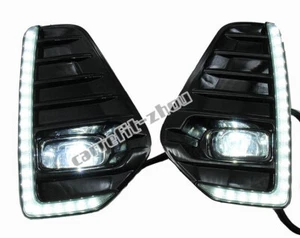 2021 2022 Fit for Nissan Kicks luz de circulación diurna kit DRL LED lámpara antiniebla delantera - Imagen 1 de 11