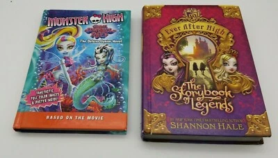 Monster High The Deluxe Junior Novel & Ever After High The Storybook Of Legends - Image 1 of 4