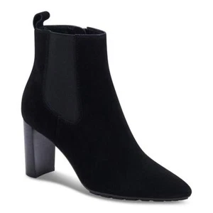 Aqua College Womens Katlyn Black Chelsea Boots Shoes 10 Medium (B,M) BHFO 2646 - Picture 1 of 3