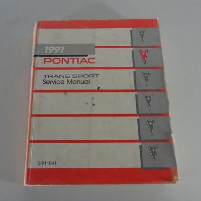 Officina Manuale/Manuale di Servizio Pontiac Trans Sport From 1991 - Immagine 1 di 4