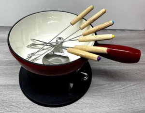 Fondue, Fondue Set, Käsefondue, Fondü, Baumalu - Bild 1 von 3