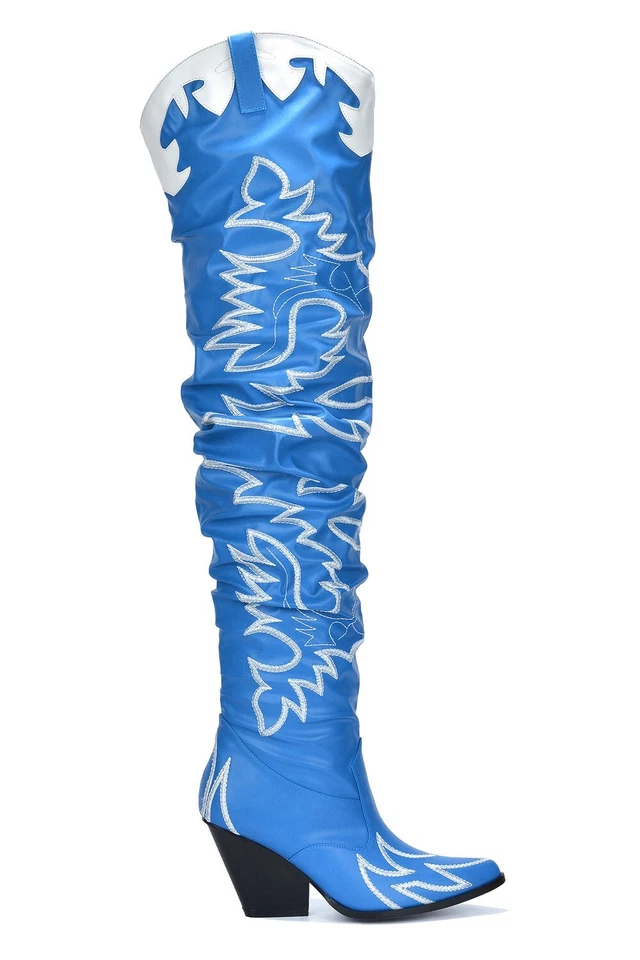 BOTAS VAQUERAS KELSEY21 DENIM AZUL Foto 1 de 3