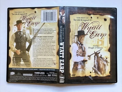 The Best of The Life & Legend of Wyatt Earp DVD - Hugh O'Brian - Very Good - Image 1 of 2