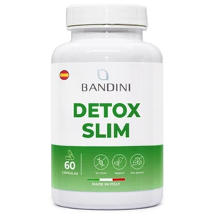Bandini® DETOX SLIM 60 Cápsulas Veganas | Drenante, Antioxidante, Depurativo - Imagen 1 de 6