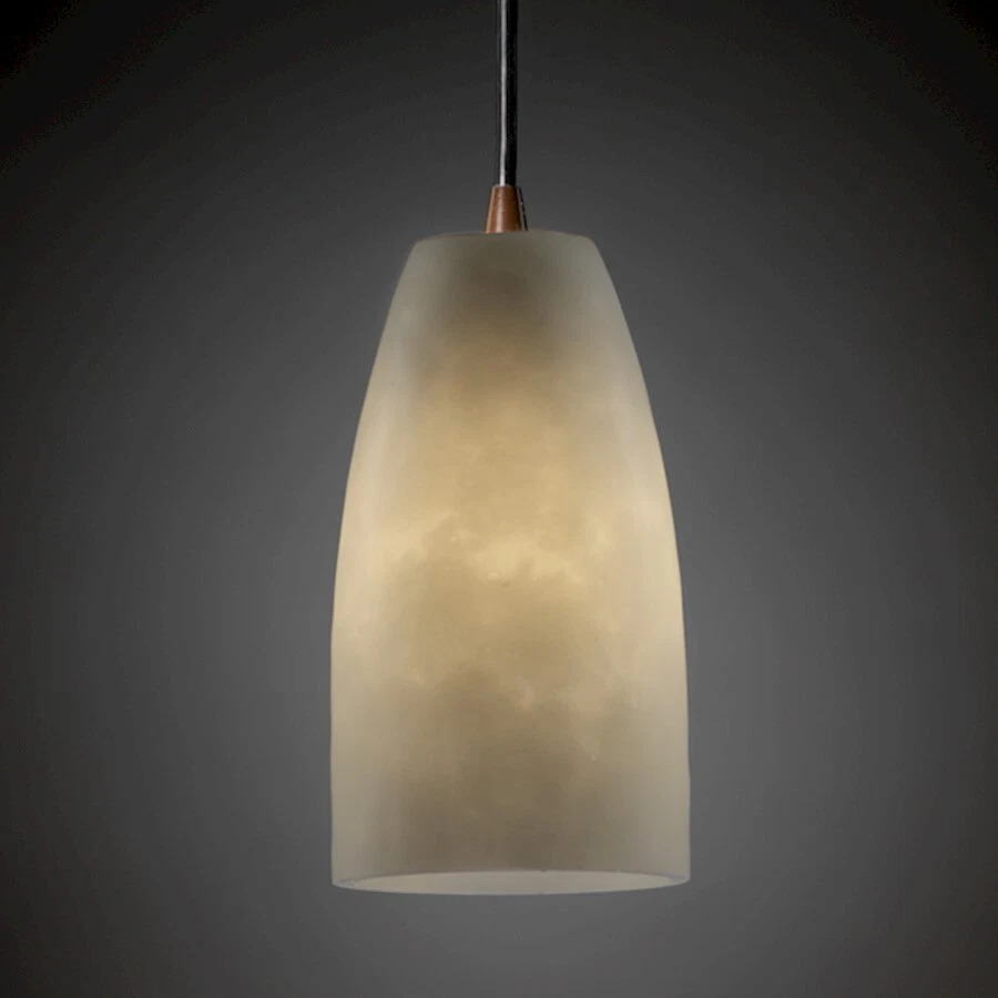 Pingente Justice Design Clouds SM 1-LT alto cônico, bronze - CLD-8816-28-DBRZ - Imagem 1 de 1