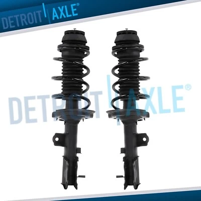 Muelle helicoidal de puntal delantero para Hyundai Accent Kia Rio 2012 2013 2014 2015 2016 2017 Foto 1 de 4