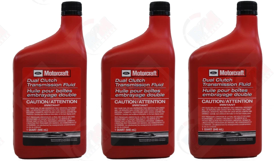 3-QTs FOR FORD Dual Clutch Transmission Fluid XT11QDC Motorcraft Focus Fiesta - Изображение 1 из 1