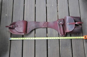 LEDERSATTELTASCHEN ZUM REITEN PACKEN ~ 34 ZOLL LANG - Bild 1 von 11