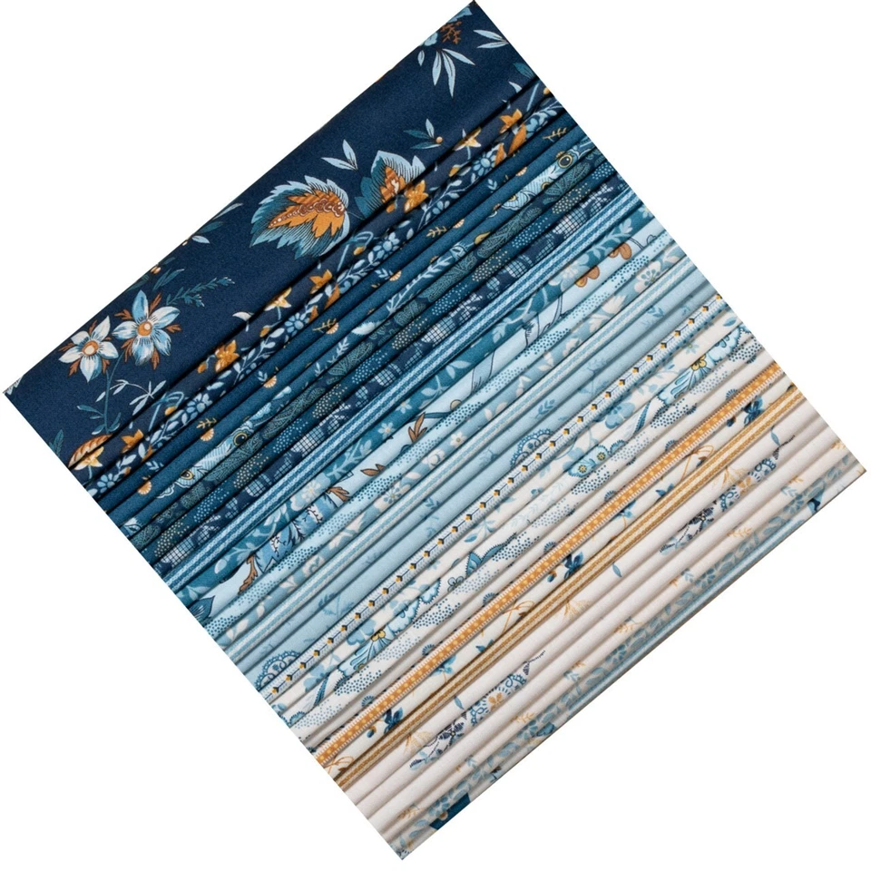 5" Charm Pack Squares - Beach House by Edyta Sitar Andover Cotton Fabric M520.40 - Image 1 of 1