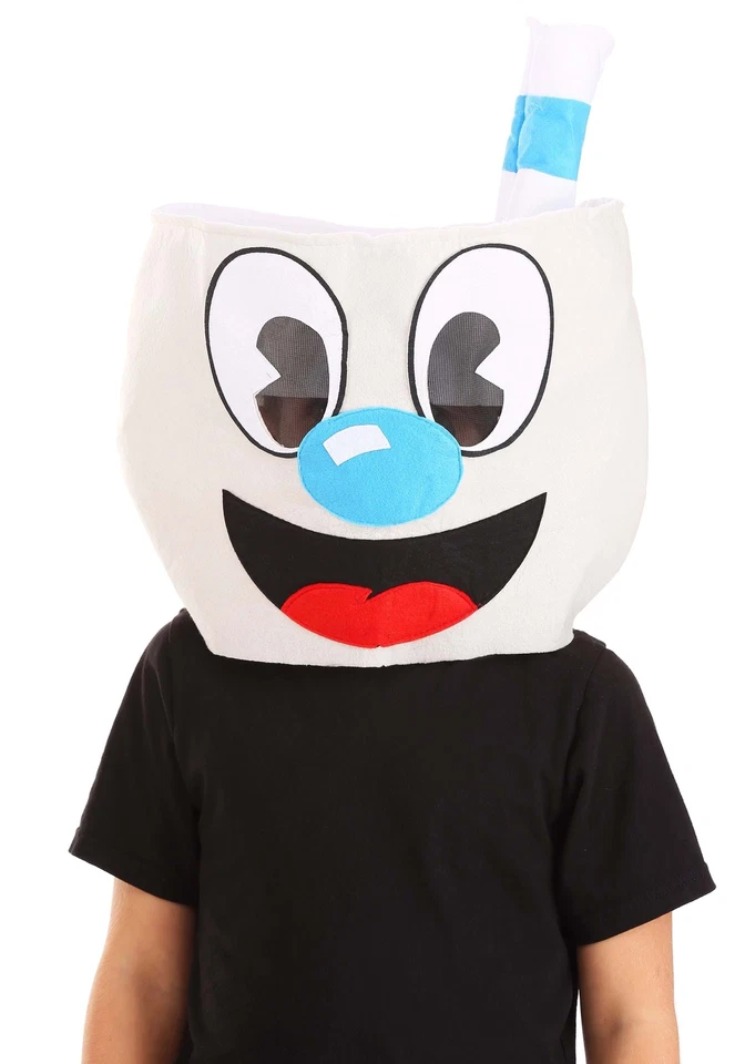 Mugman Felt Character Head - Image 1 of 4