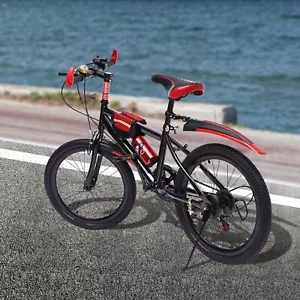 20 Zoll Fahrrad 7Gang Kinderfahrrad Jungenrad MTB Mountainbike Bike Kinderrad - Bild 1 von 23