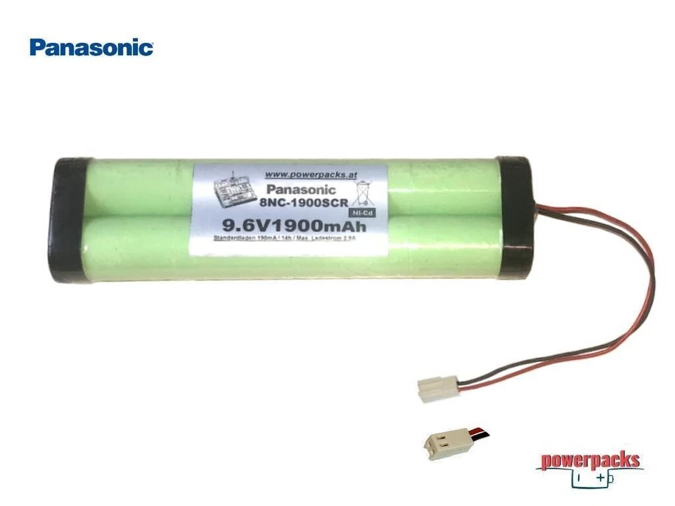 Senderakku für FUTABA F und FC - Serie, Panasonic, 9.6V1900mAh - Bild 1 von 1