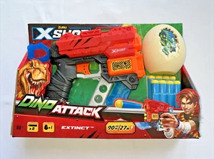 Zuru X-Shot Dino Attack Extinct Blaster Toy Gun with darts Age 8+ (DAMAGED BOX) - Picture 1 of 9
