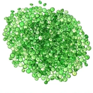 Wholesale Lot 2mm Round Natural Tsavorite Green Garnet Loose Calibrated Gemstone - Picture 1 of 3