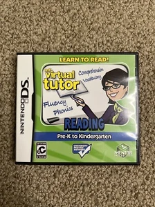 My Virtual Tutor: Reading Pre-K to Kindergarten (Nintendo DS, 2009) CIB - Picture 1 of 3