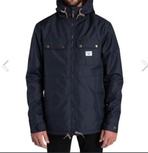 new Billabong Men's matt jacket navy size L - Picture 1 of 13